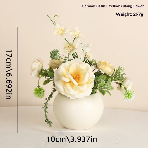 Nordic style artificial potted plant - image 7