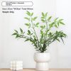 Simulated potted green plant - image 5