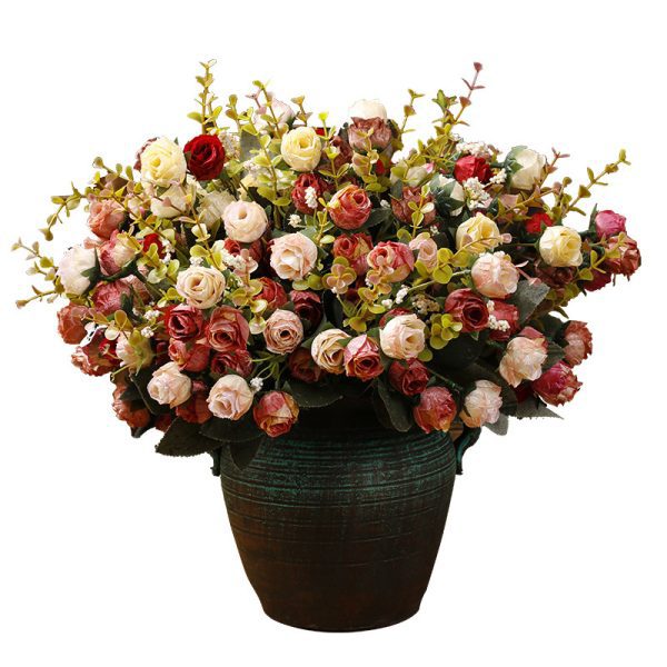 Small silk rose bouquet - image 5