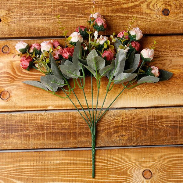 Small silk rose bouquet - image 3