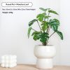 Simulated potted green plant - image 3
