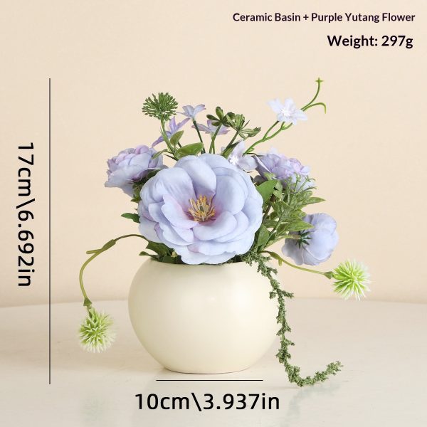 Nordic style artificial potted plant - image 8