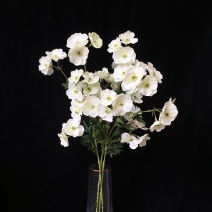 Artificial begonia flower arrangement