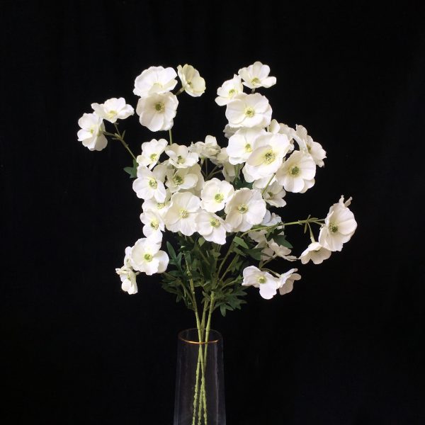 Artificial begonia flower arrangement