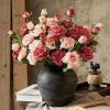 O1CN01Ke6fFu1efnMguIKtV_2220699623899-0-cib Vintage burnt-edge silk rose