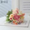 Handmade silk rose mini bouquet - image 5