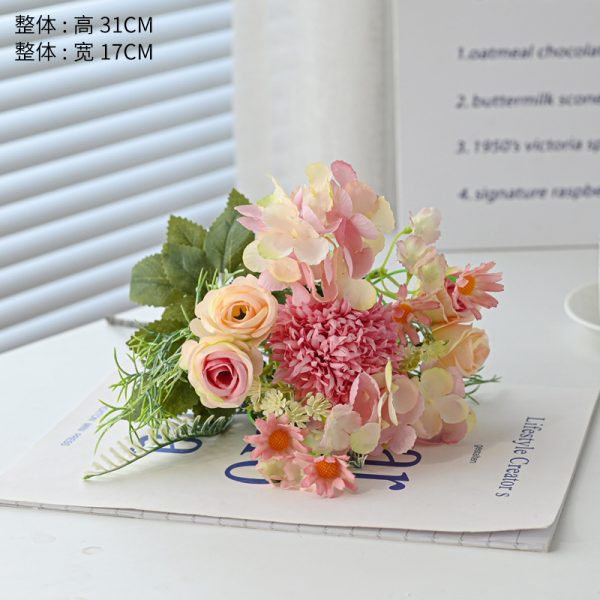 Handmade silk rose mini bouquet - image 5