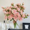 O1CN01uLloXv1efnMLAQFyy_2220699623899-0-cib Vintage burnt-edge silk rose - image 2
