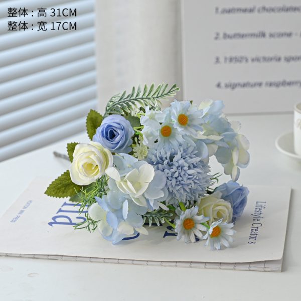 Handmade silk rose mini bouquet - image 2