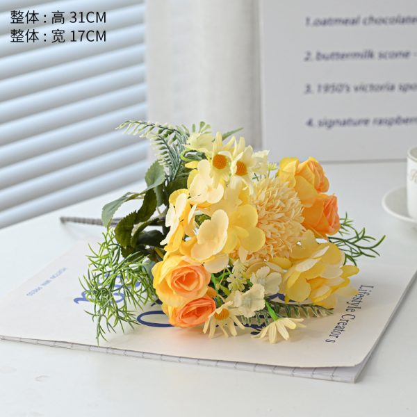 Handmade silk rose mini bouquet - image 4