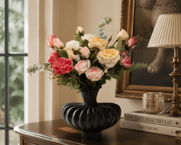 Luxury Vintage Black Rose - MILIGOODS