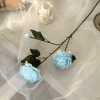 3-head-peony-artificial-flower-4 3-Head Peony Artificial Flower - blue single stem peony detail
