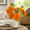 Teddy Sunflower Silk Bouquet - MILIGOODS