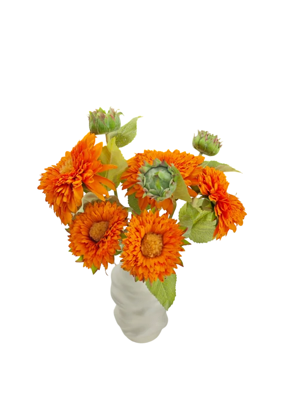 Teddy Sunflower Silk Bouquet - MILIGOODS